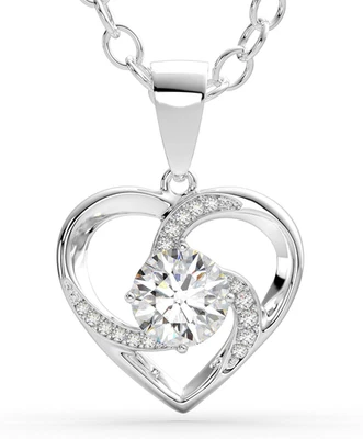 Collana in Argento 925 Da Donna - Con Placcatura in Oro 18K/Nero/Rosa, Collane D - Immagine 1 di 4