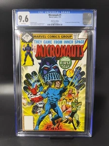 MICRONAUTS #1 CGC 9.6 1979 Marvel Comics NM+ White Pages KEY ISSUE Multi Pack - Picture 1 of 4