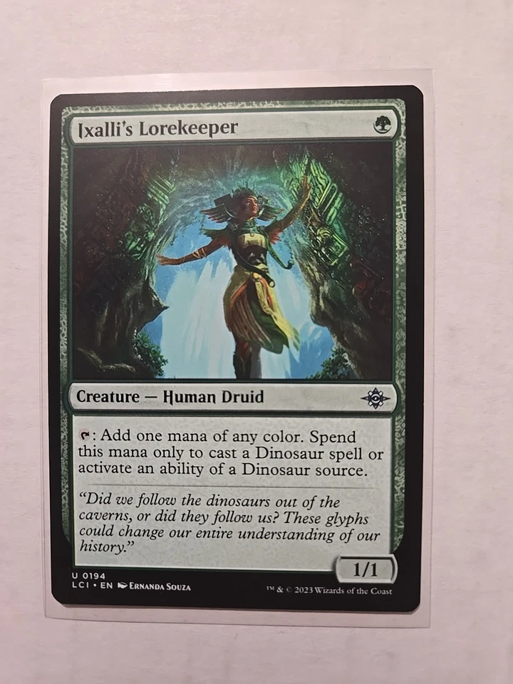 Ixalli's Lorekeeper - Lost Caverns of Ixalan - LP - Uncommon - Creature - MTG - Image 1 of 1