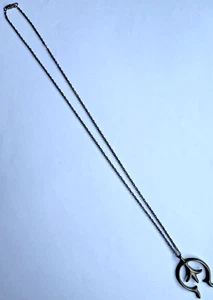 Sterling Silber Naja Halskette mit Anhänger - Bild 1 von 7