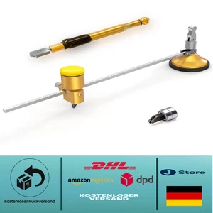 Verstellbarer Glasrundschneider | Präzisions-Schneidkopf | 60cm - Bild 1 von 7