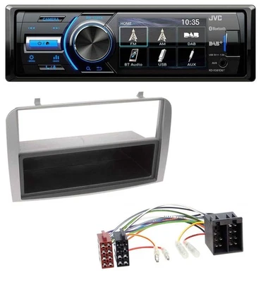 JVC Bluetooth MP3 USB DAB Autoradio für Alfa Romeo 147 GT silber Ablagefach - Bild 1 von 4
