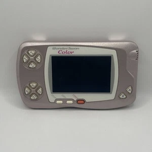 Bandai WonderSwan Color Console ‘Metallic Pearl Pink’ Aussie Seller Japan Import - Bild 1 von 6