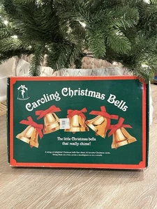 Vintage Caroling Christmas Bells Ye Merry Minstrel 25 Weihnachtslieder LESEN - Bild 1 von 3