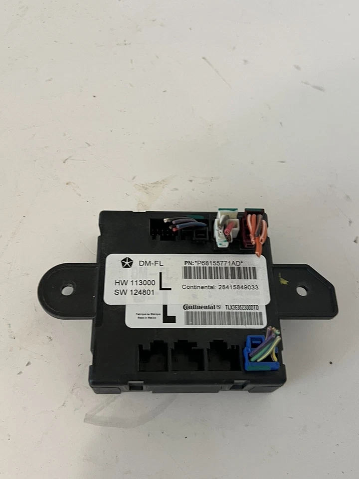 Dodge Ram 1500 2014 módulo de control de puerta delantera izquierda 68155771ad OEM Foto 1 de 4