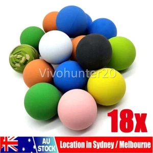 18pcs High Bounce Square Hand Ball Handballs Anti Stress Reliever Toy Balls Bulk - Picture 1 of 10