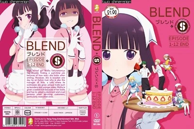 ANIME DVD~Blend S(1-12End)English subtitle&All region+FREE GIFT - Image 1 of 4