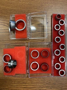 Ferrules for 1" metal or glass tubing, pack or 2 with FREE SHIPPING - Picture 1 of 2