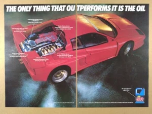 1991 Duckhams QXR Koenig Specials Competition Evolution photo vintage print Ad - Picture 1 of 1