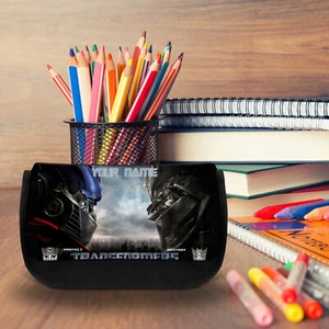 Transformers Personalised Black Pencil Case - Add Name-PCB 1083 - Picture 1 of 3
