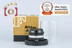 Nikon NIKKOR-H Auto 28mm f/3.5 Lente No Ai con Caja [Muy Bueno] - Imagen 1 de 12