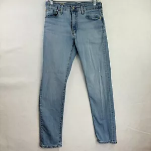 Jeans uomo Levis Premium 512 slim taper fit taglia 31x32 blu chiaro lavaggio - Foto 1 di 10