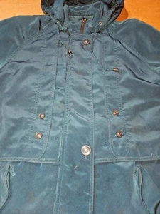 Vtg Basic Editions Insulated Full Zip Hooded Jacket Parka Coat Womens Medium - Picture 1 of 15