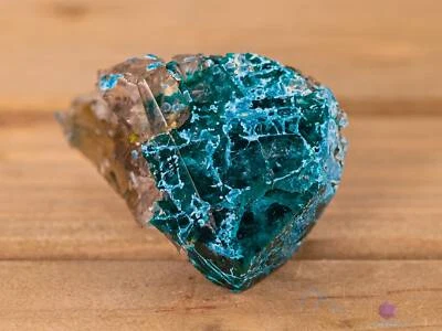 Smoky QUARTZ w SHATTUCKITE, DIOPTASE Raw Crystal Cluster, Gift, Home Decor 40284 - Image 1 of 4