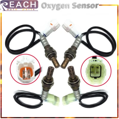 4pcs Oxygen Sensor Upstream+Downstream For 2001-2005 Suzuki Grand Vitara V6-2.5L - Image 1 of 4