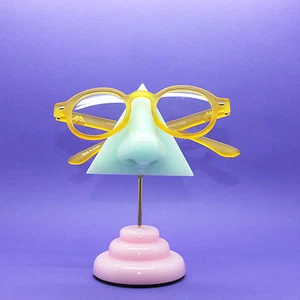 Arty Matte Round Reading Glasses Banana Yellow Frosted Frame +200 Lens Strength - Picture 1 of 4