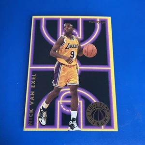 1993-94 Fleer First Year Phenoms Lakers Basketball Card #9 Nick Van Exel - Picture 1 of 2