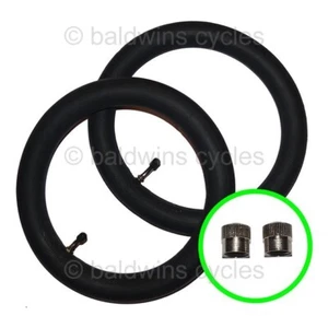 2 x iCANDY APPLE + PEACH Pram Inner Tubes 12 1/2" - 45º Bent / Angled Valve - Picture 1 of 7