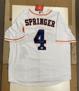 George Springer Signed Houston Astros Jersey JSA WP232923 Auto - Picture 1 of 3