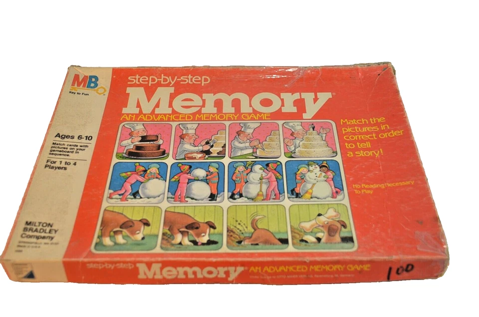 Step By Step Memory an Advanced Memory Game MB No. 4305 Compete - Image 1 of 4