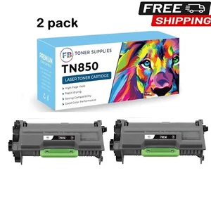 2 Stück TN850 TN-850 TN820 Tonerkartusche für Brother TN820 MFC-L5800DW MFC-L5850D - Bild 1 von 2