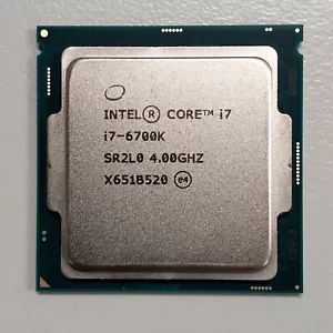 Intel Core i7-6700K Skylake 64-bit Socket 1151 4.0 GHz 4 core 91W CPU SR2L0 - Picture 1 of 4