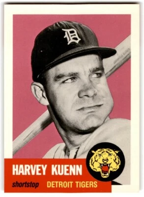 1991 Topps Archives 1953 Harvey Kuenn Detroit Tigers #301 - Image 1 of 2