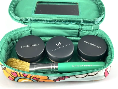 3 x Bare Minerals Blush .02 oz NEW- SEALED hotshot posh first class BRUSH CASE - Image 1 of 4