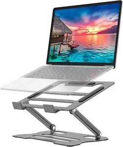 Universal Laptop Tablet Stand Adjustable Ergonomic Foldable Portable 10-15.6Inch - Picture 1 of 7