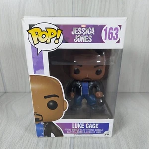 Funko Pop! Marvel Jessica Jones Modellino Luke Cage #163 Bobble-Head in vinile - Foto 1 di 6