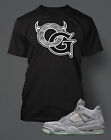 OG Graphic Sneaker  Sport Tee Shirt Match KAWS J4 Custom Pro Club Shaka Big Tall