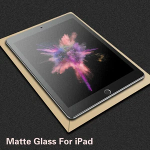 Frosted Matte Tempered Glass Screen Protector For Apple iPad Pro Air iPad Mini - Picture 1 of 7