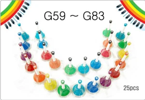 25-NOTE COLOR HANDBELL, TOUCHBELL, COLOR HAND TOUCH BELL, G59~G83 - Picture 1 of 6