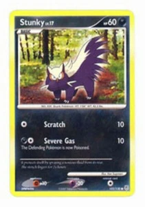 Astunky 102/130 diamantes y perlas comunes ¡COMO NUEVOS! Pokémon - Imagen 1 de 1