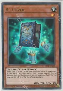 YUGIOH! RE-COVER CARD - 1. EDITION - GFTP-DE083(X1) - FREE P&P - Bild 1 von 2