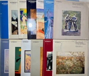 Sotheby’s Auction Catalogs x13 Impressionist Modern Paintings Drawings 1983-84 - Bild 1 von 24