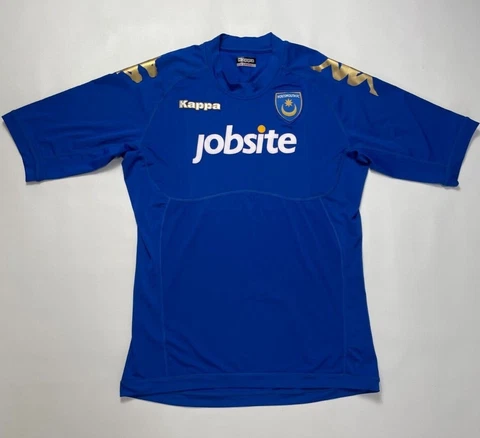 Portsmouth England Home football shirt 2011 - 2012 Kappa Soccer Jersey Size XL Cover