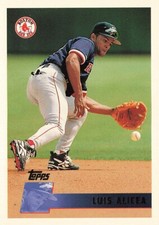 1996 Topps #377 Luis Alicea Boston Red Sox