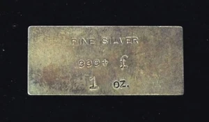 1oz HOMESTAKE MINING SILVER BAR ?? - NEED HELP TO IDENTIFY THIS BAR PLEASE!!!! - Picture 1 of 3