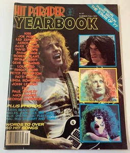 Summer-Fall 1977 Hit Parader Yearbook~PETER FRAMPTON,KISS,ALICE COOPER,BOWIE,etc - Picture 1 of 2
