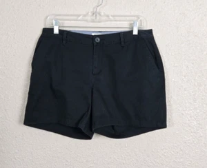 Amazon Essentials Womens Black Chino Shorts Size 8 New #1V795 - Picture 1 of 5