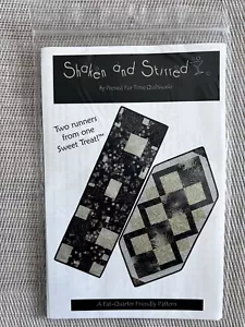 “Shaken And Stirred” Table Runner Quilt Pattern - Picture 1 of 2