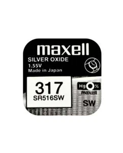 3 x Maxell 317 batería de reloj 1,55 V SR516SW SR62 280-58 11,8mAh batería - Imagen 1 de 1