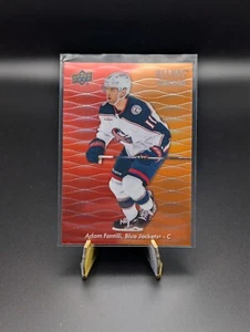 2023-24 Upper Deck Allure Adam Fantilli #CF-5 Rookie Color Flow Red-Orange RC - Picture 1 of 2