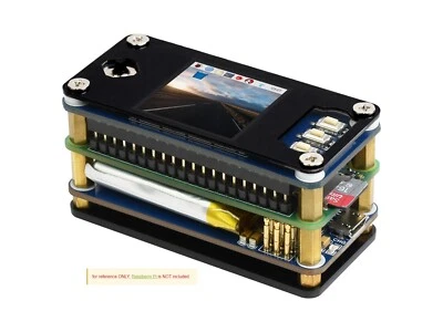 Waveshare Raspberry Pi Zero WH Package F with UPS Module and 1.3inch LCD Display - Image 1 of 4