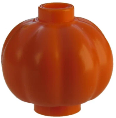 Lego 2 Stück Kürbis in orange 51270 Kürbisse Gemüse City Frozen Friends Neu  - Bild 1 von 2