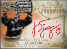 J.S. Giguere Five Star Heart of a Champion LE (cc#50) Topps Skate digital card