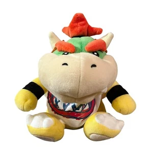 Universal Studios Hollywood Super Nintendo World Bowser Jr. Peluche 7" etichetta rossa - Foto 1 di 9