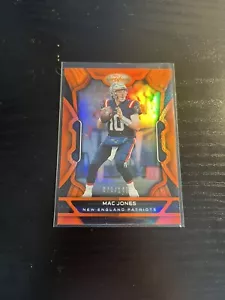 Mac Jones 2022 Panini Certified Mirror Orange 52/149 - Picture 1 of 2