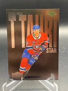 2023-24 Metal Universe T Tauri Star Owen Beck #TTP-5 Montreal Canadiens - Picture 1 of 6